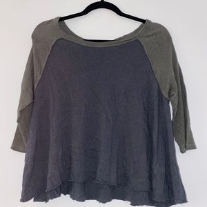 Grey and Green BDG T-Shirt